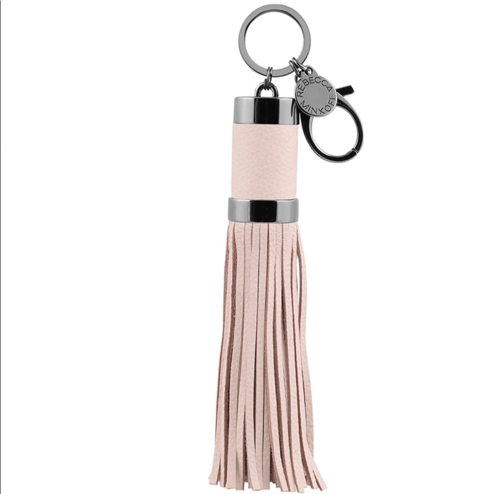 ‼️NWT Tassel Keychain iPhone Charger‼️